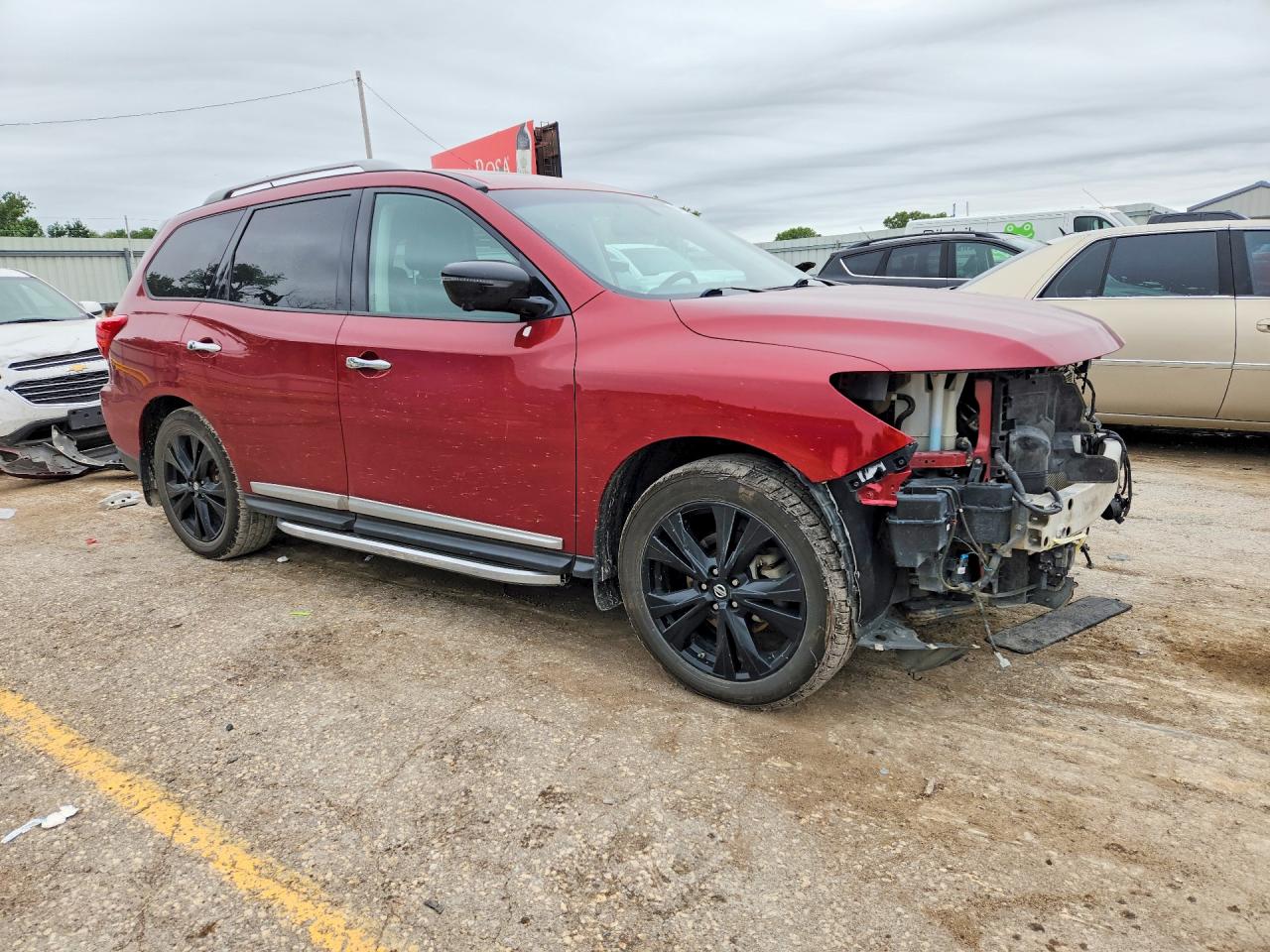 2017 NISSAN PATHFINDER PLATINUM — снимка 4