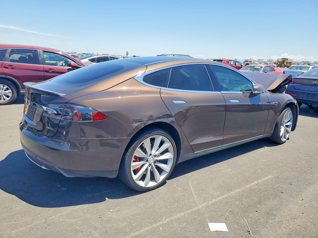 2014 TESLA MODEL S — снимка 3
