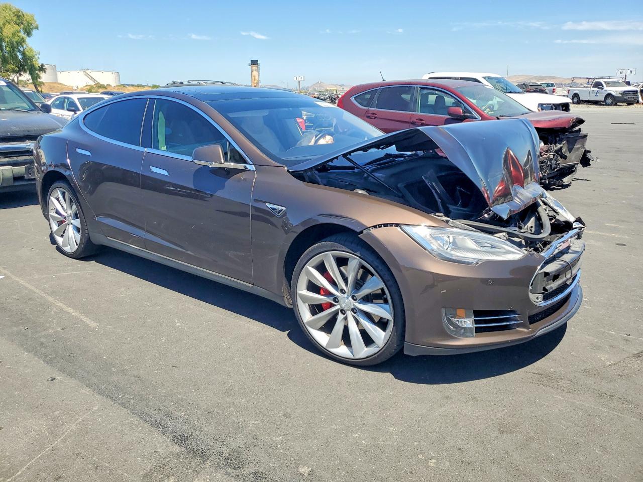 2014 TESLA MODEL S — снимка 4