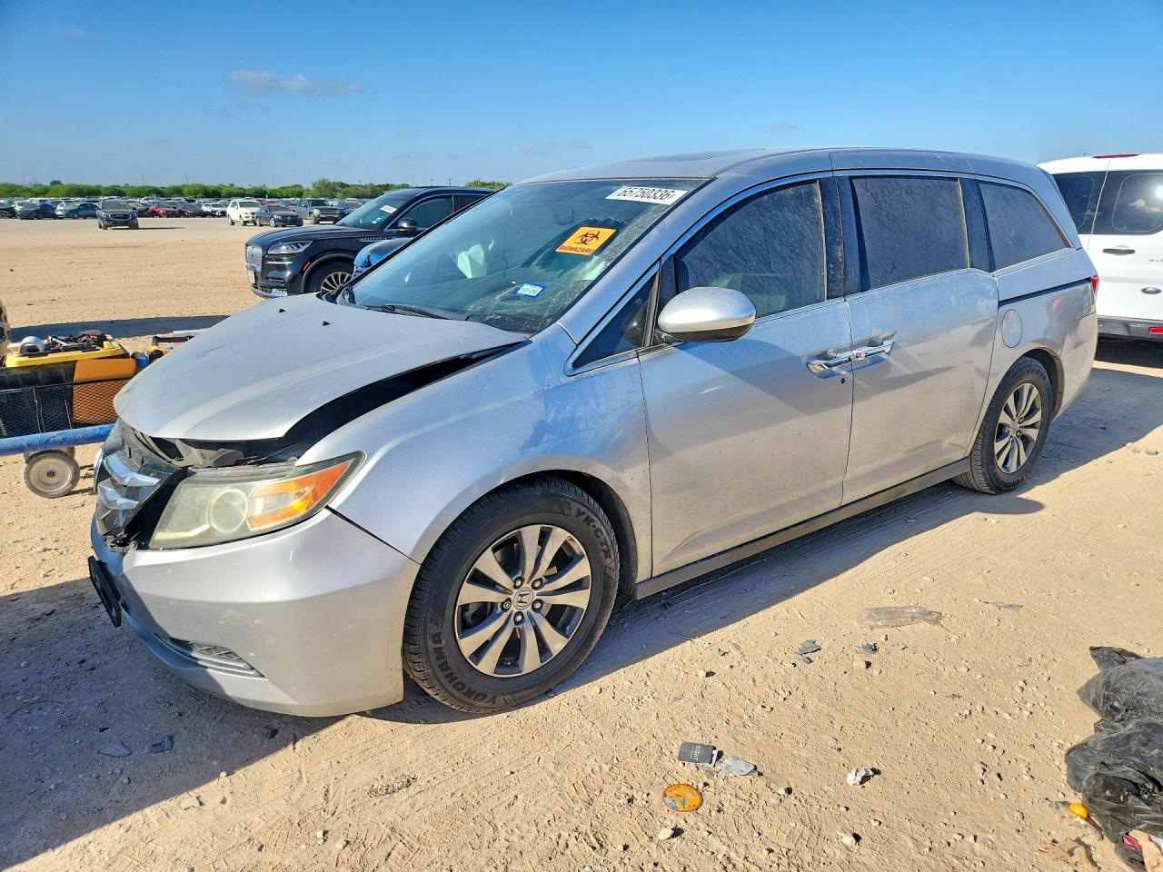 2015 HONDA ODYSSEY EXL