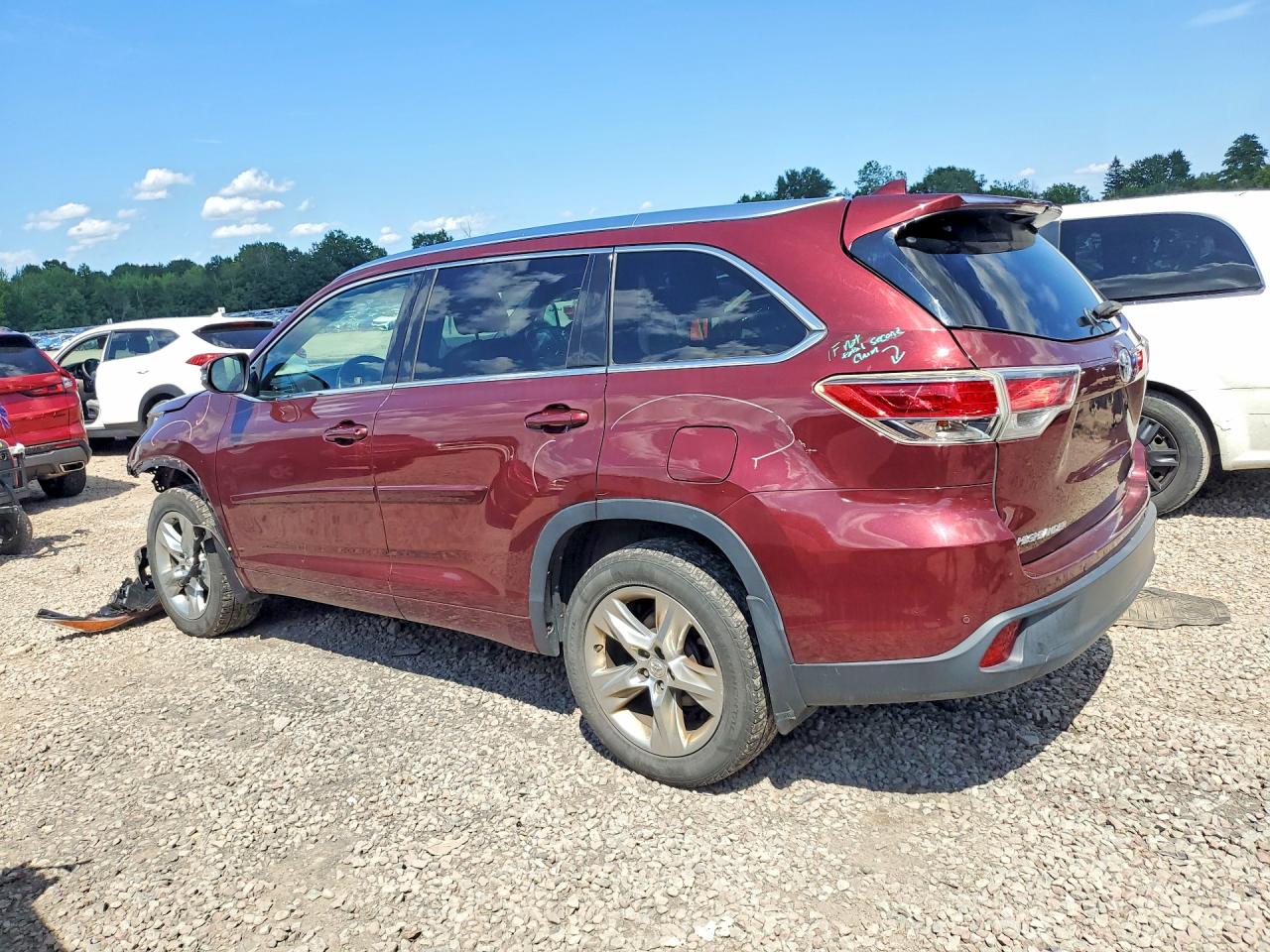 2015 TOYOTA HIGHLANDER LIMITED — снимка 2