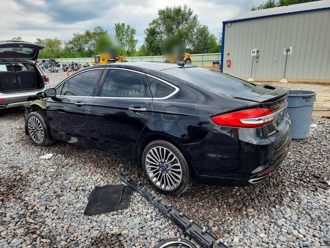 2017 FORD FUSION TITANIUM — снимка 2