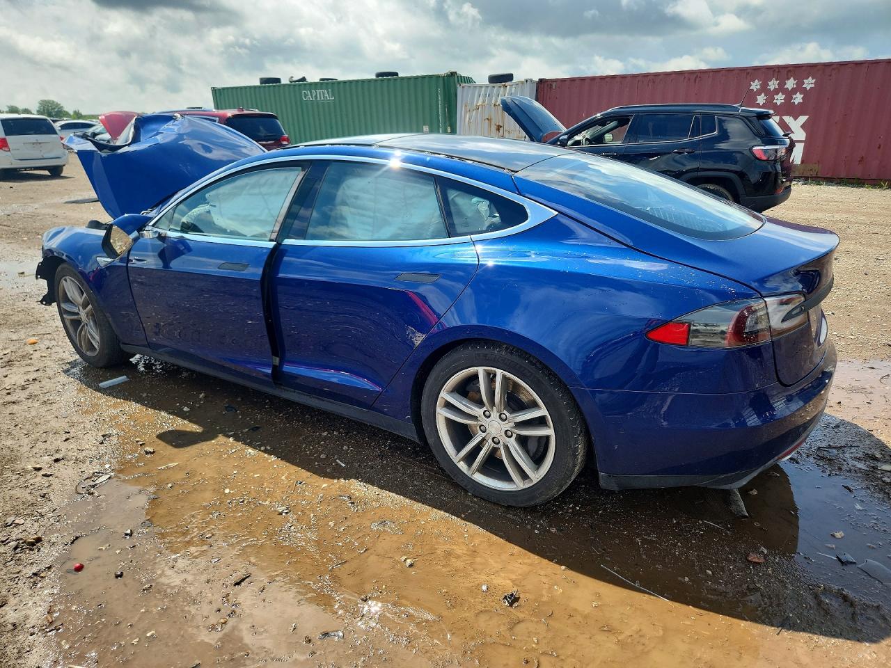 2015 TESLA MODEL S — снимка 2