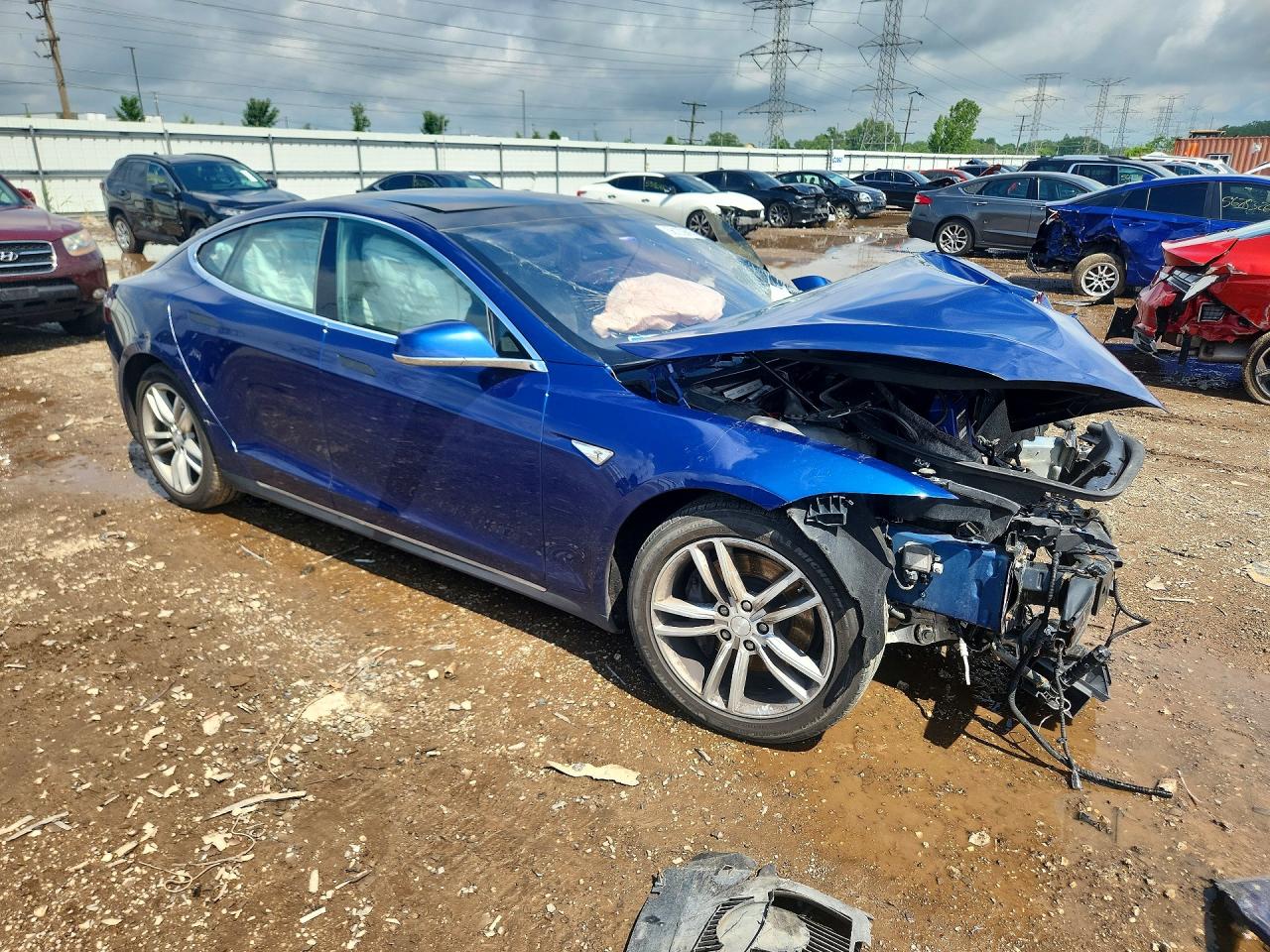 2015 TESLA MODEL S — снимка 4