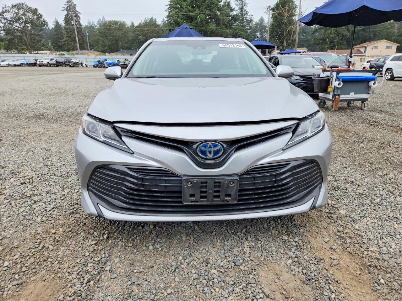 2019 TOYOTA CAMRY LE — снимка 5