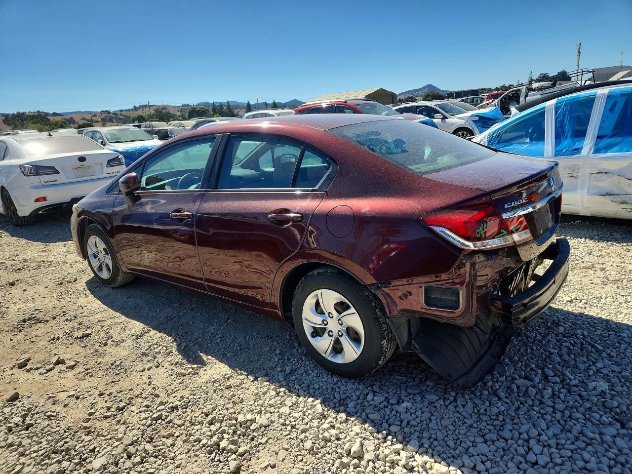 2015 HONDA CIVIC LX — снимка 2