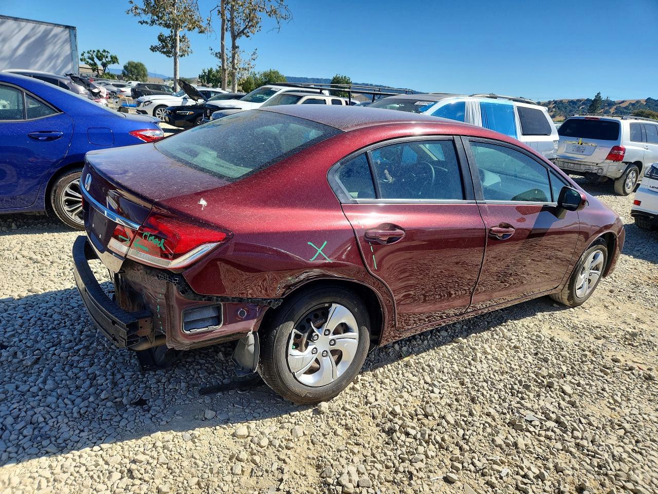 2015 HONDA CIVIC LX — снимка 3