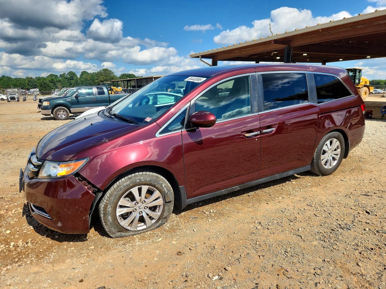 2016 HONDA ODYSSEY EXL