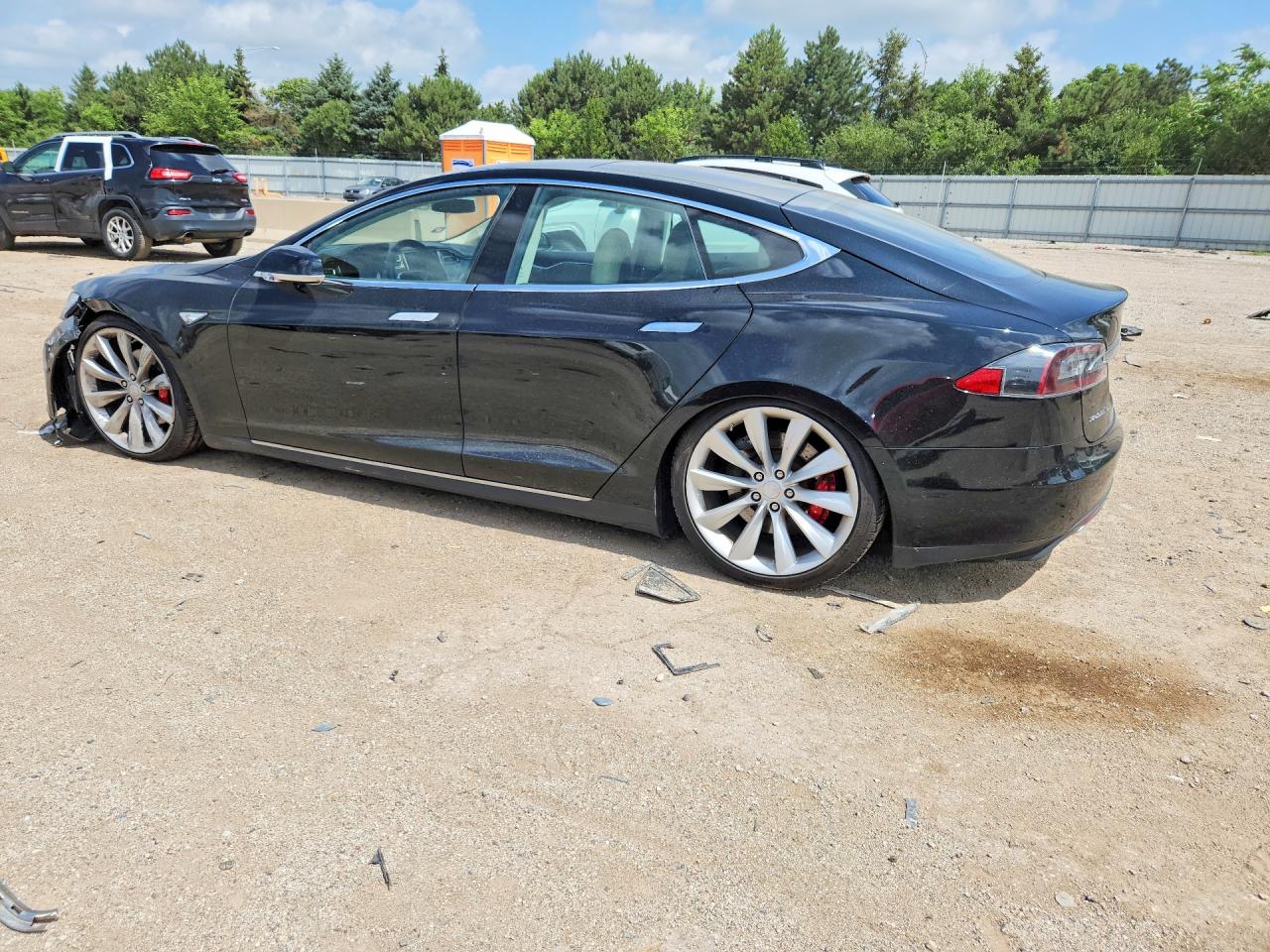 2014 TESLA MODEL S — снимка 2