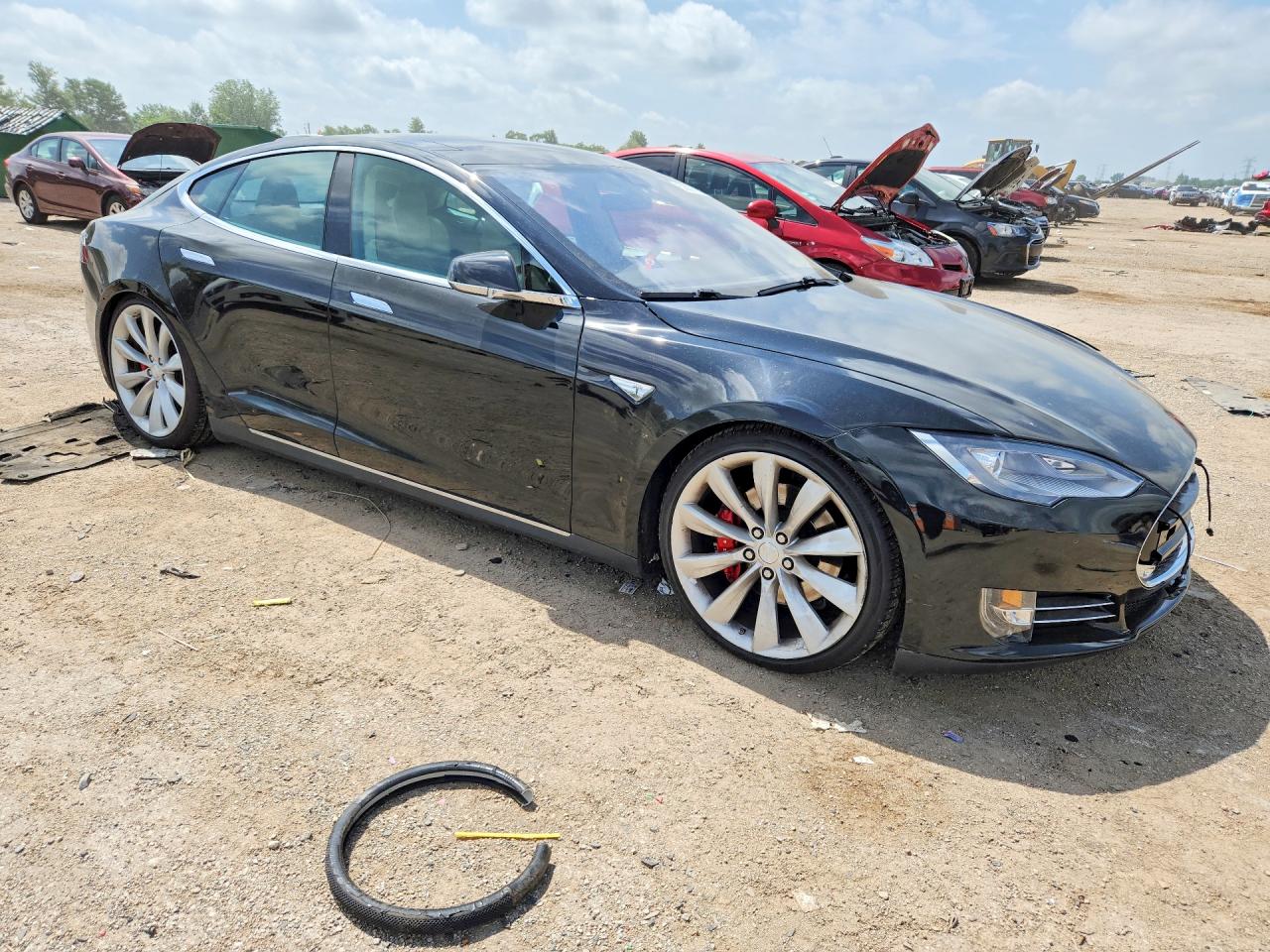 2014 TESLA MODEL S — снимка 4