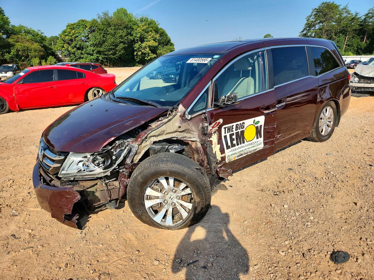 2016 HONDA ODYSSEY EXL