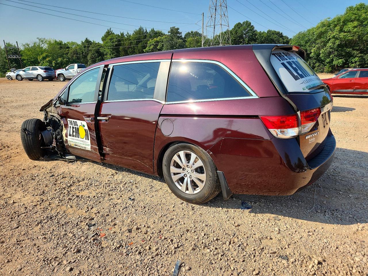 2016 HONDA ODYSSEY EXL — снимка 2