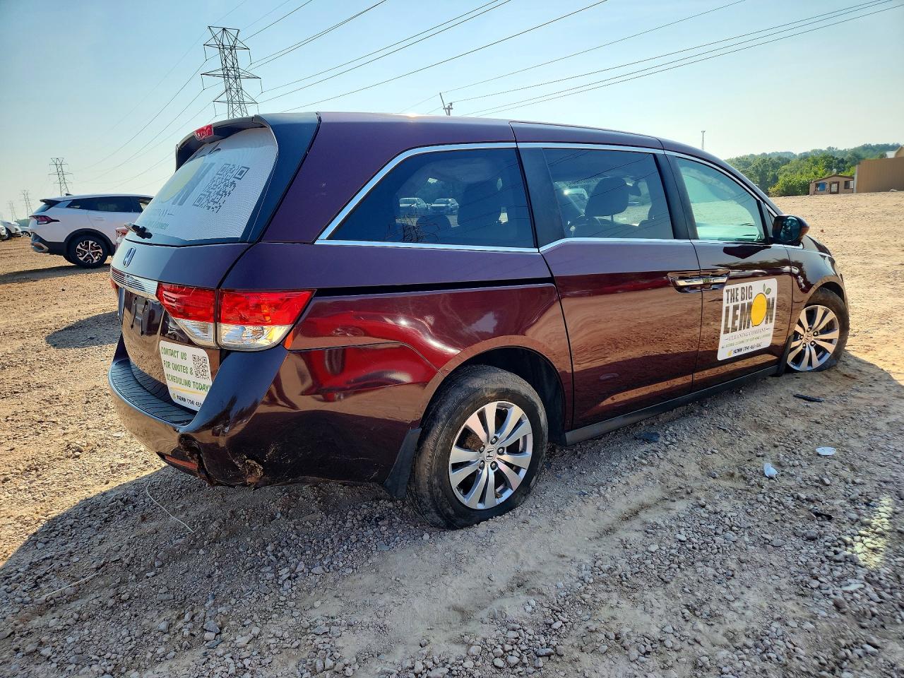 2016 HONDA ODYSSEY EXL — снимка 3