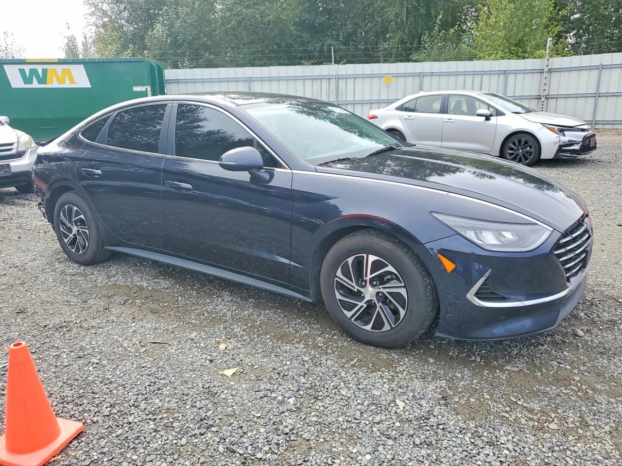 2022 HYUNDAI SONATA HYBRID BLUE — снимка 4
