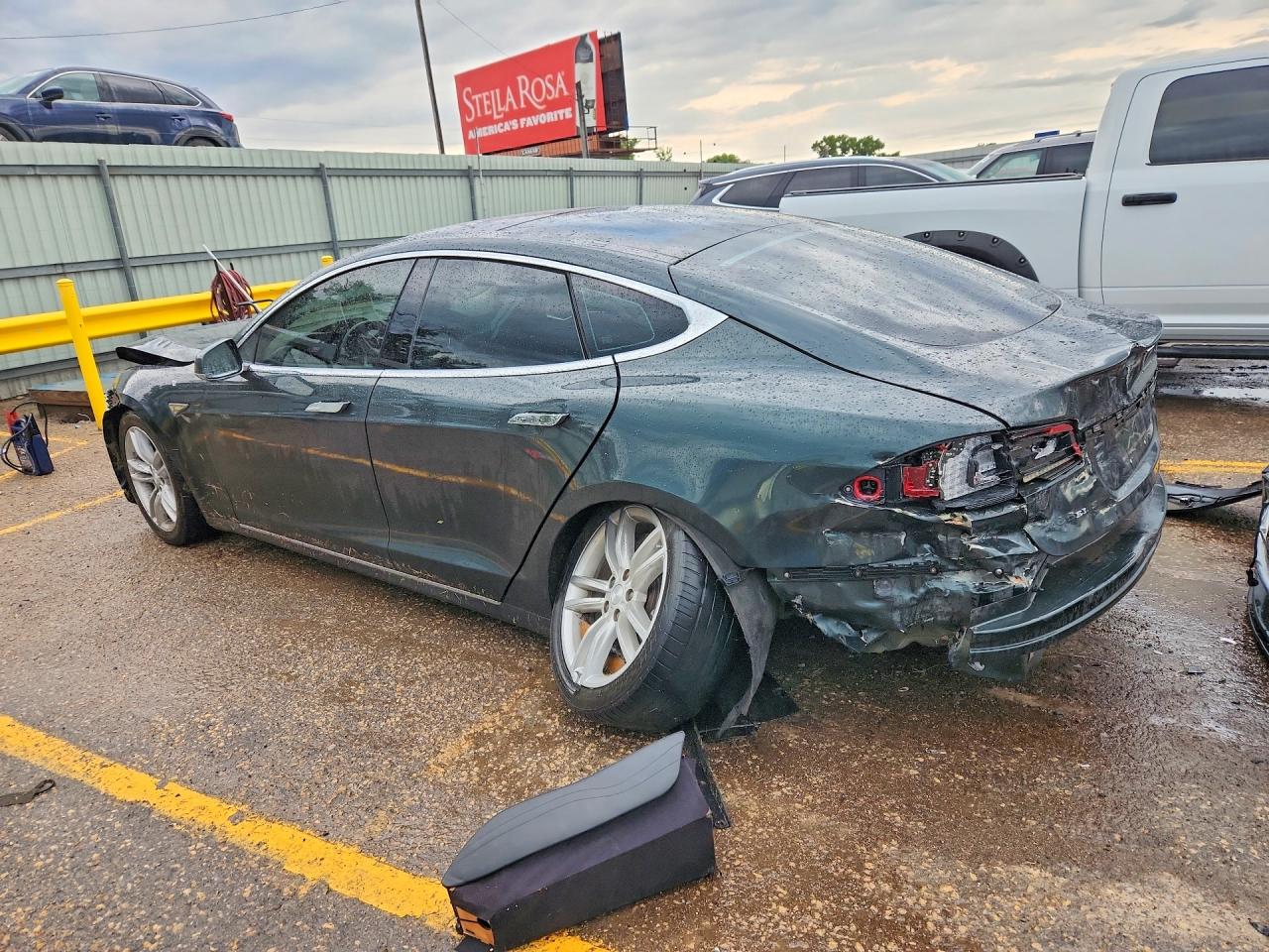 2014 TESLA MODEL S — снимка 2