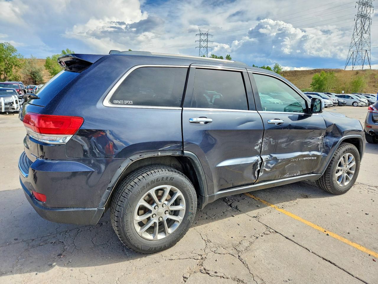 2015 JEEP GRAND CHEROKEE LIMITED — снимка 3