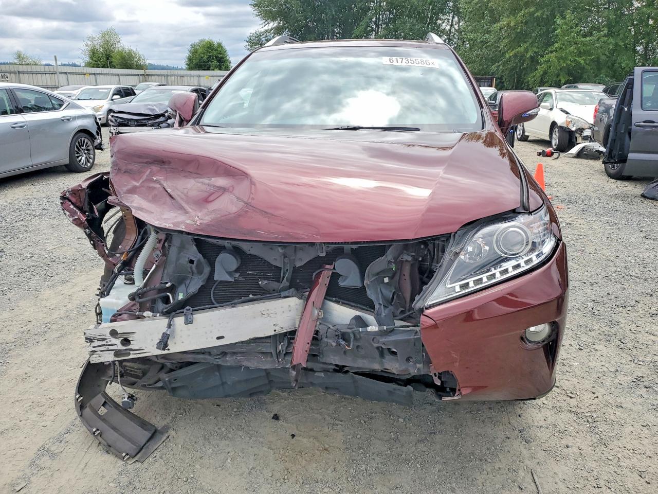 2013 LEXUS RX 350 BASE — снимка 5
