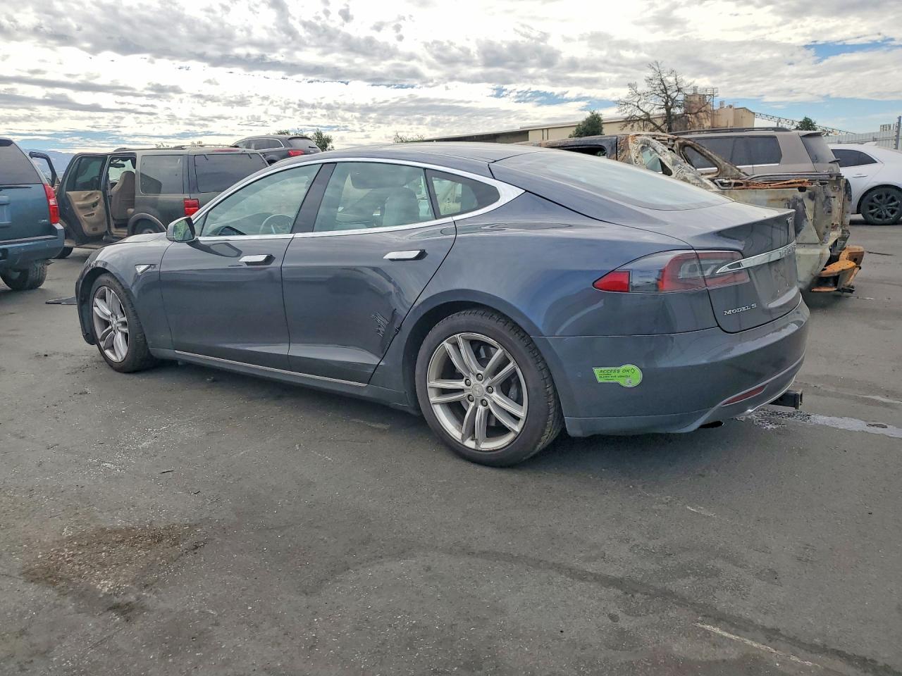 2015 TESLA MODEL S — снимка 2