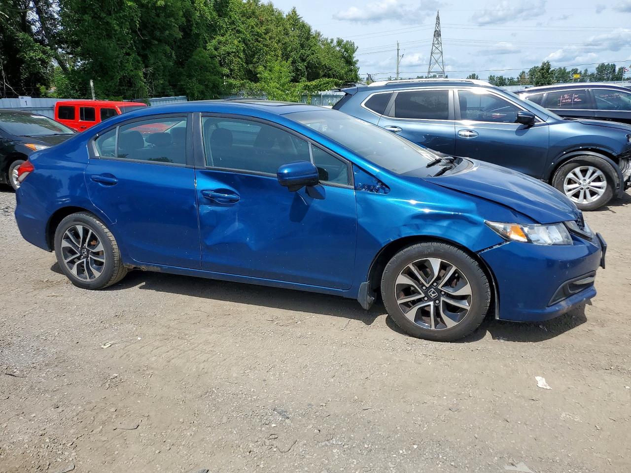 2015 HONDA CIVIC LX — снимка 4
