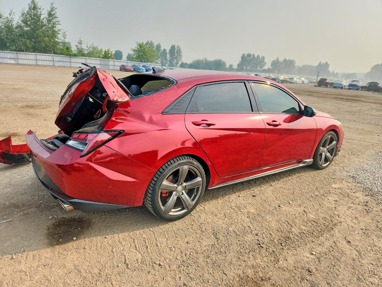2022 HYUNDAI ELANTRA N BASE — снимка 3