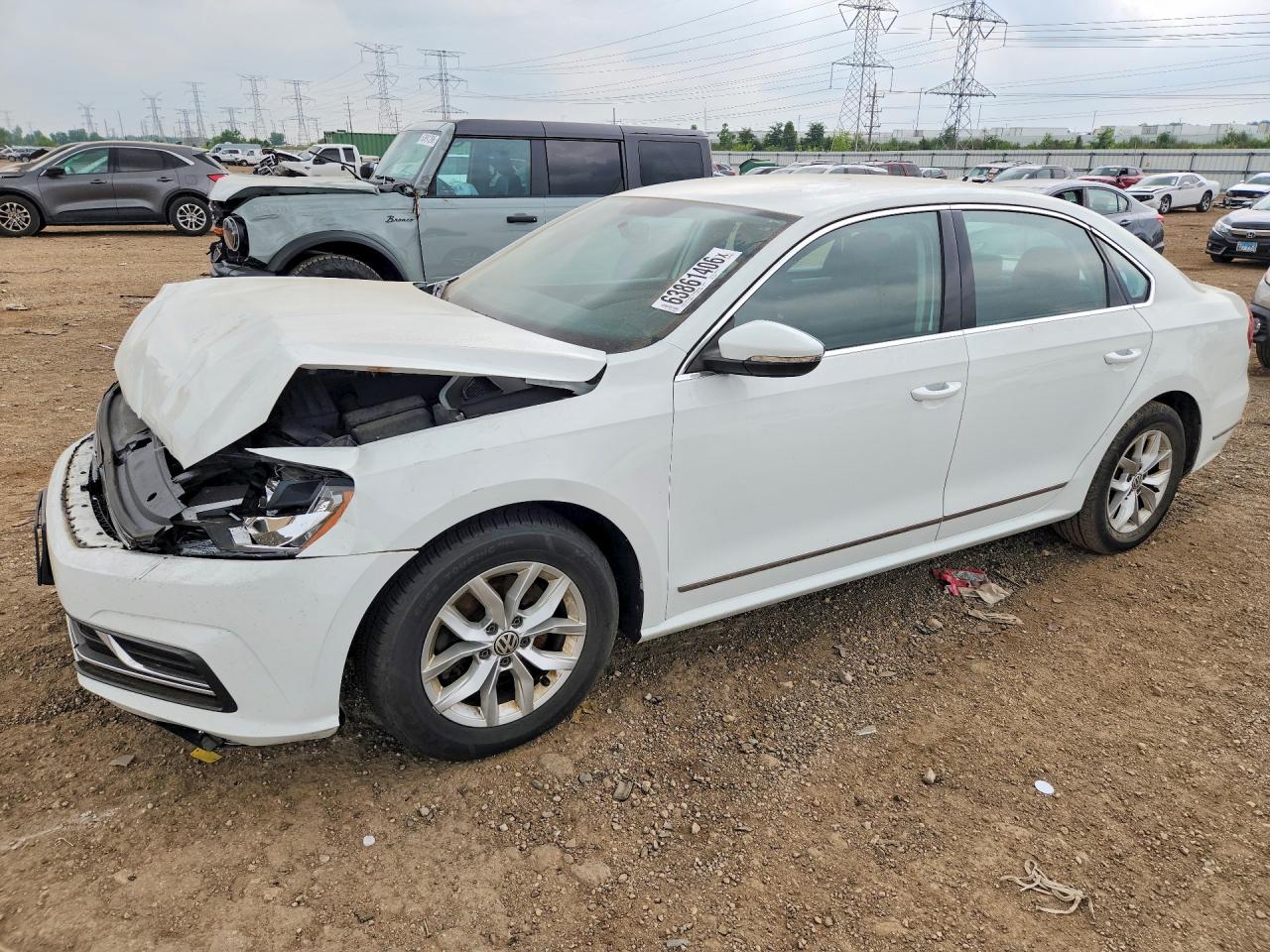 2016 VOLKSWAGEN PASSAT S
