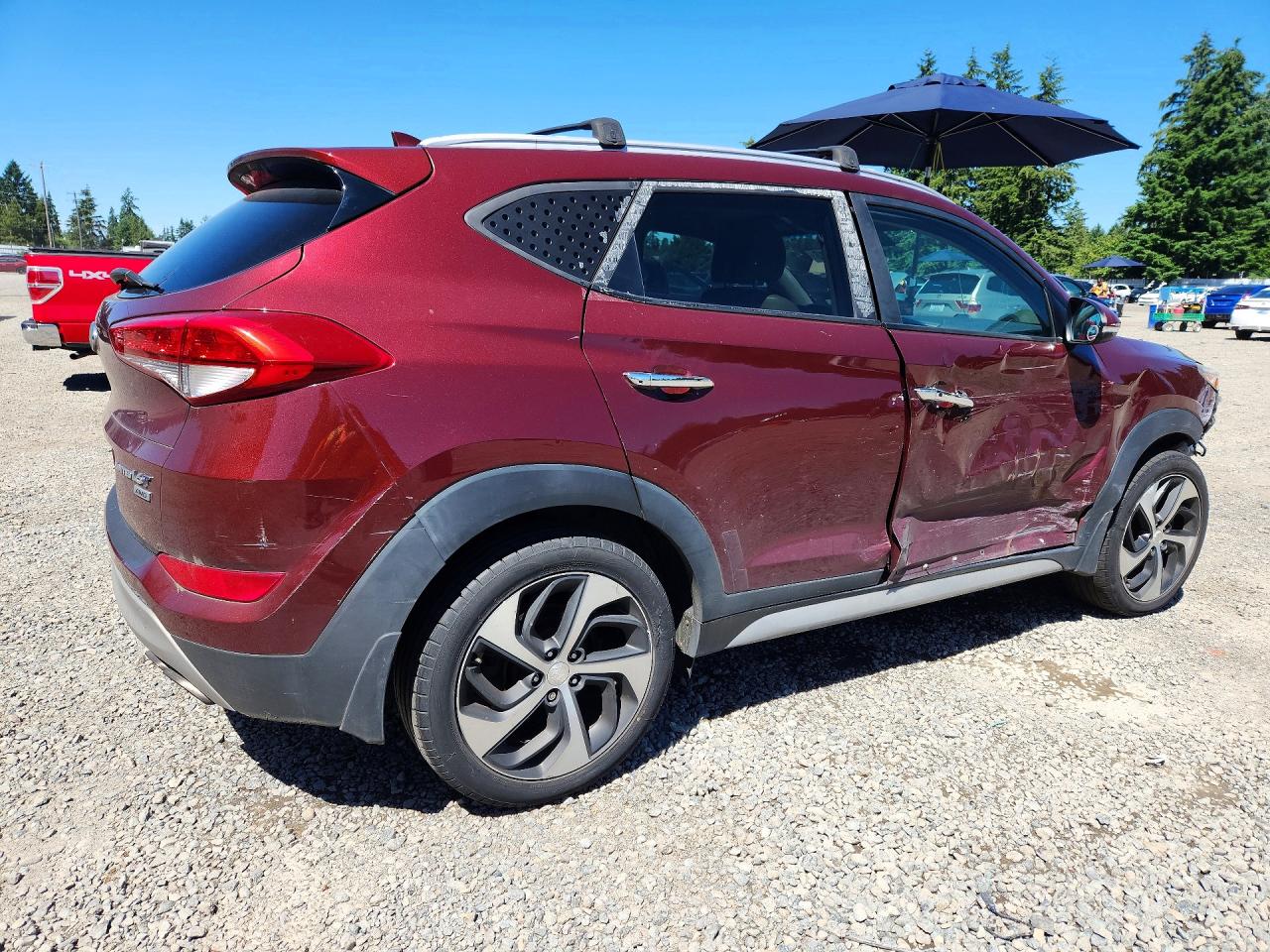 2017 HYUNDAI TUCSON LIMITED — снимка 3