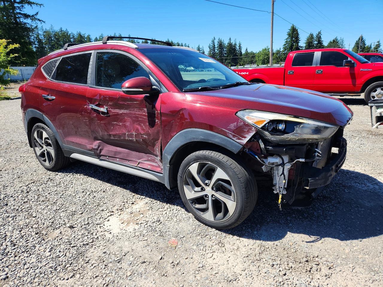 2017 HYUNDAI TUCSON LIMITED — снимка 4