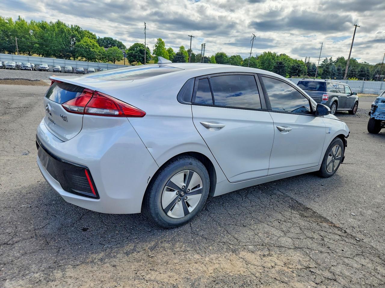 2018 HYUNDAI IONIQ BLUE — снимка 3