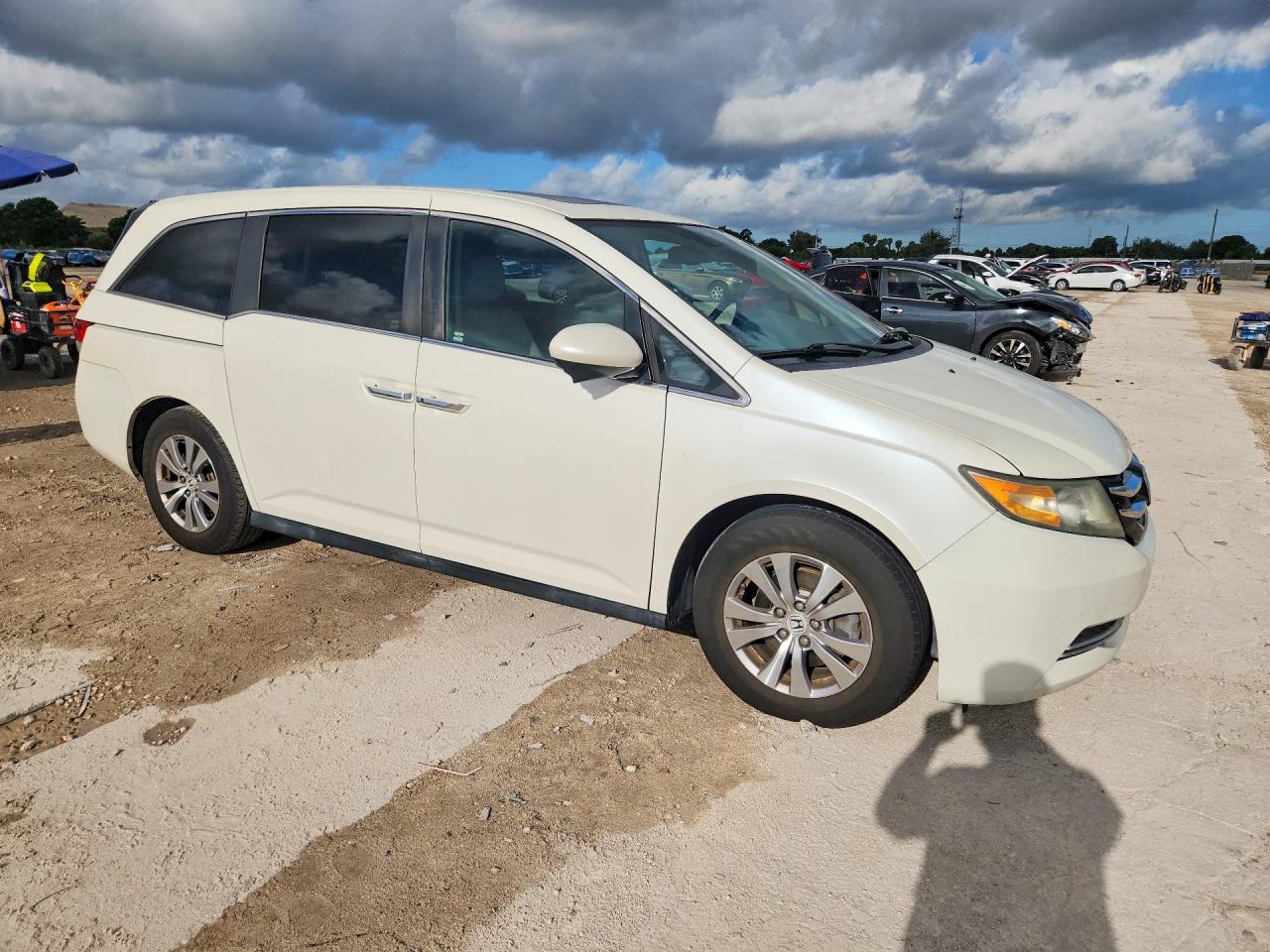 2017 HONDA ODYSSEY EXL — снимка 4