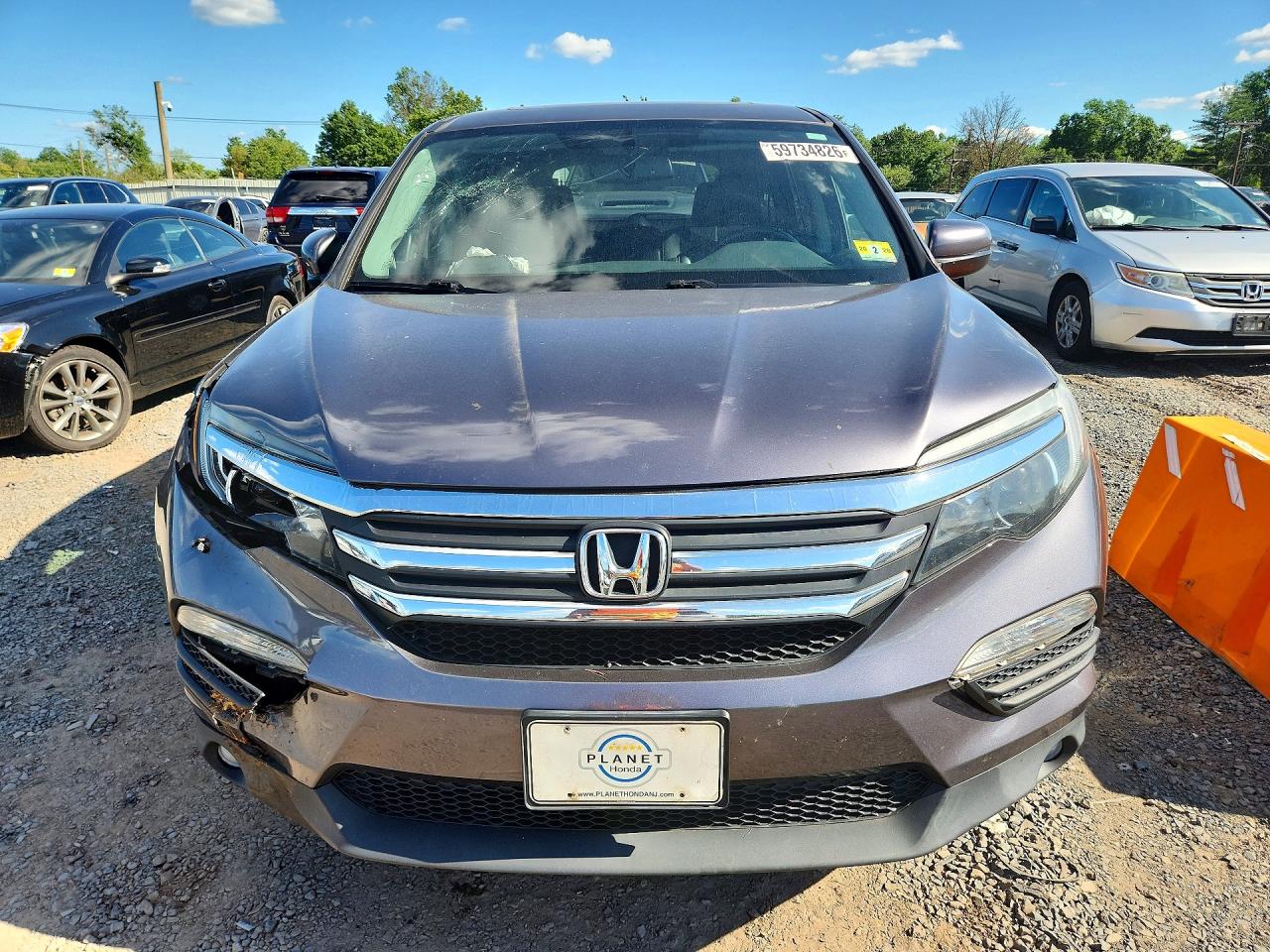 2017 HONDA PILOT EXLN — снимка 5