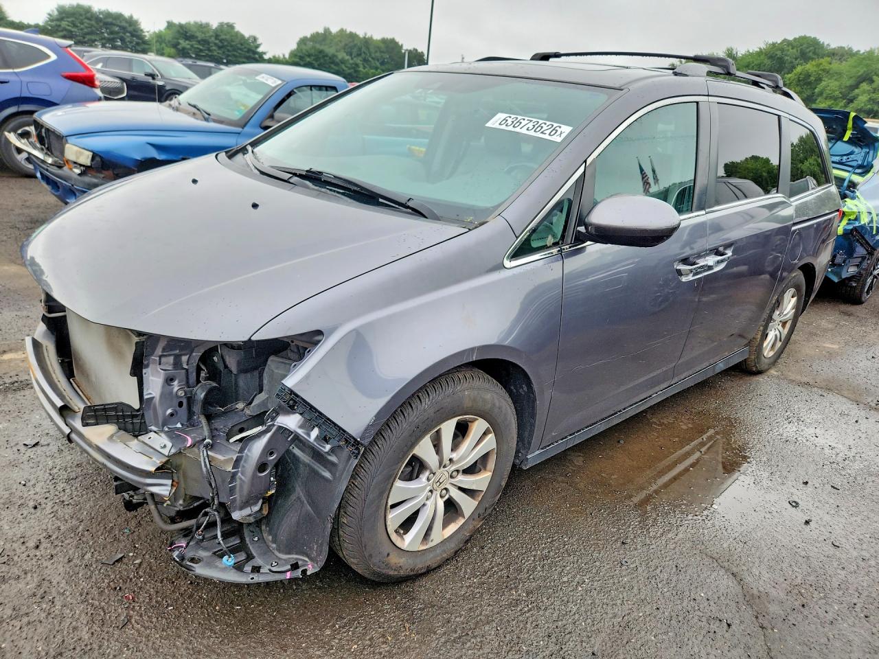 2016 HONDA ODYSSEY EXL
