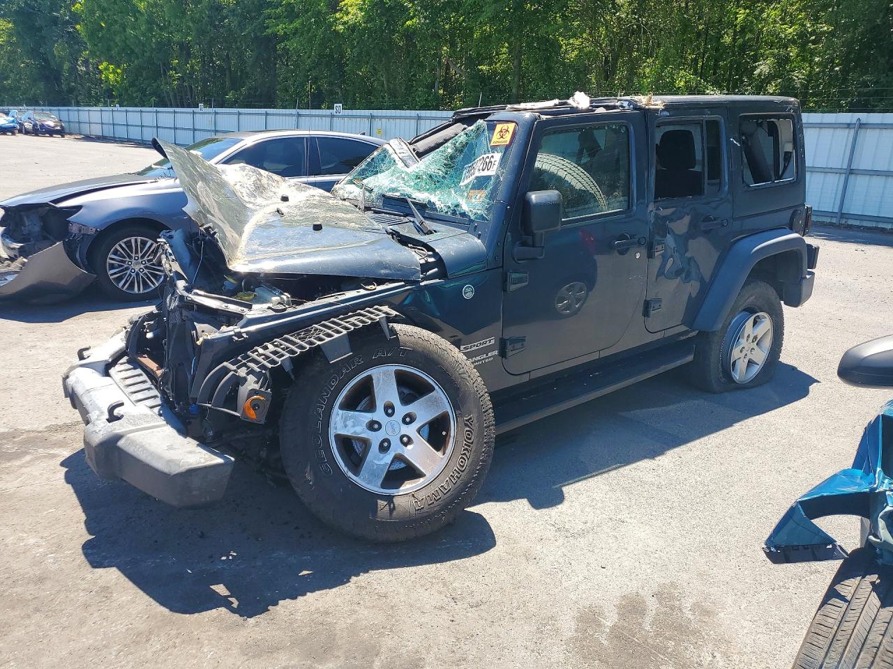 2017 JEEP WRANGLER UNLIMITED SPORT