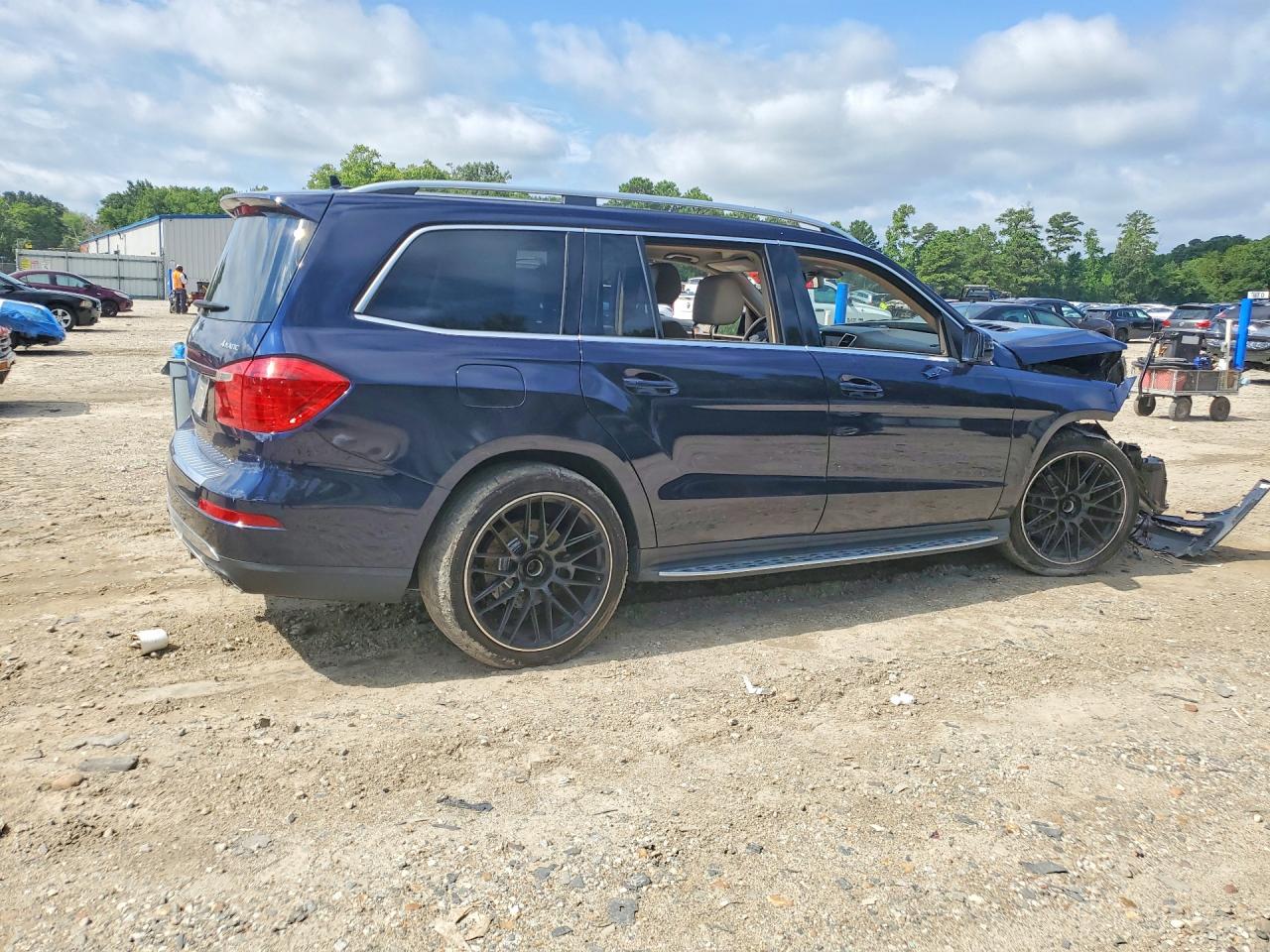2014 MERCEDES-BENZ GL 450 4MATIC — снимка 3