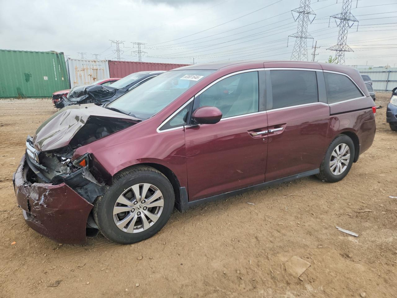 2016 HONDA ODYSSEY EXL