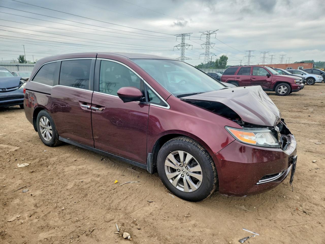 2016 HONDA ODYSSEY EXL — снимка 4