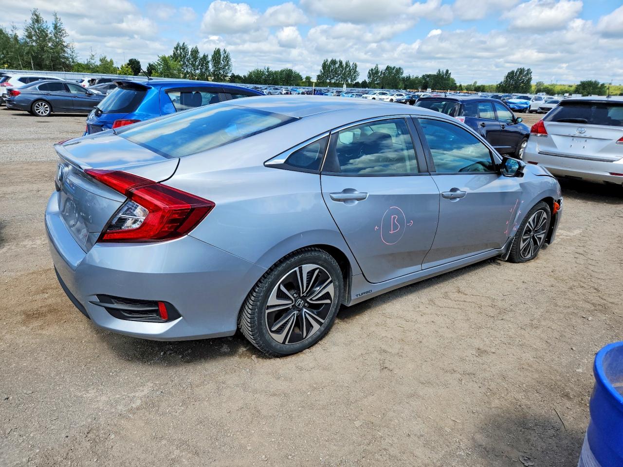 2017 HONDA CIVIC EX — снимка 3