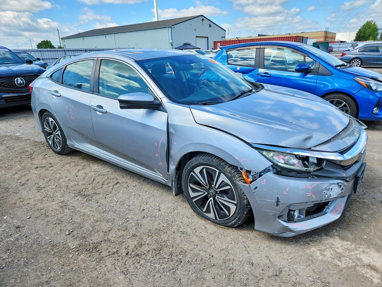2017 HONDA CIVIC EX — снимка 4