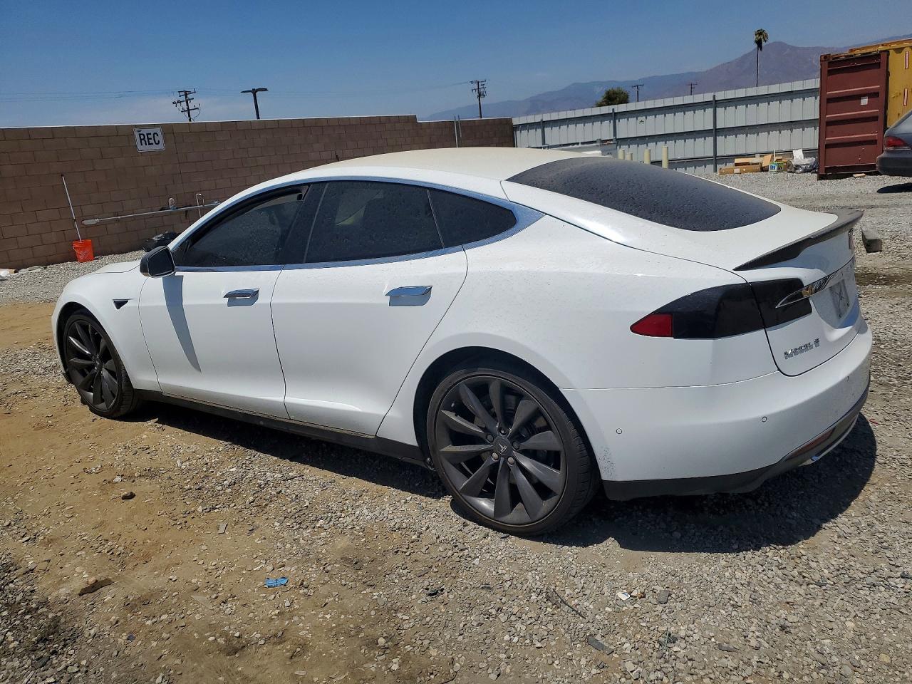2014 TESLA MODEL S — снимка 2