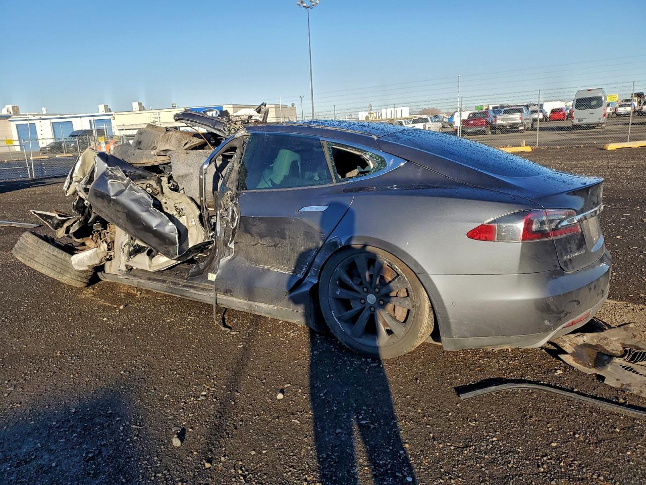 2016 TESLA MODEL S — снимка 2