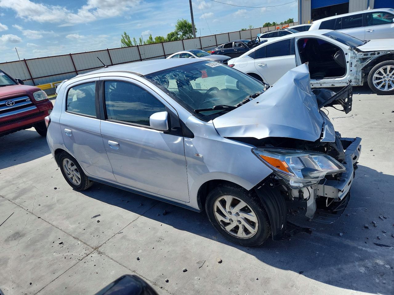 2021 MITSUBISHI MIRAGE ES — снимка 4