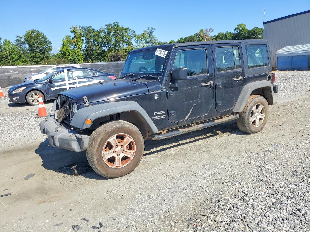 2016 JEEP WRANGLER UNLIMITED SPORT