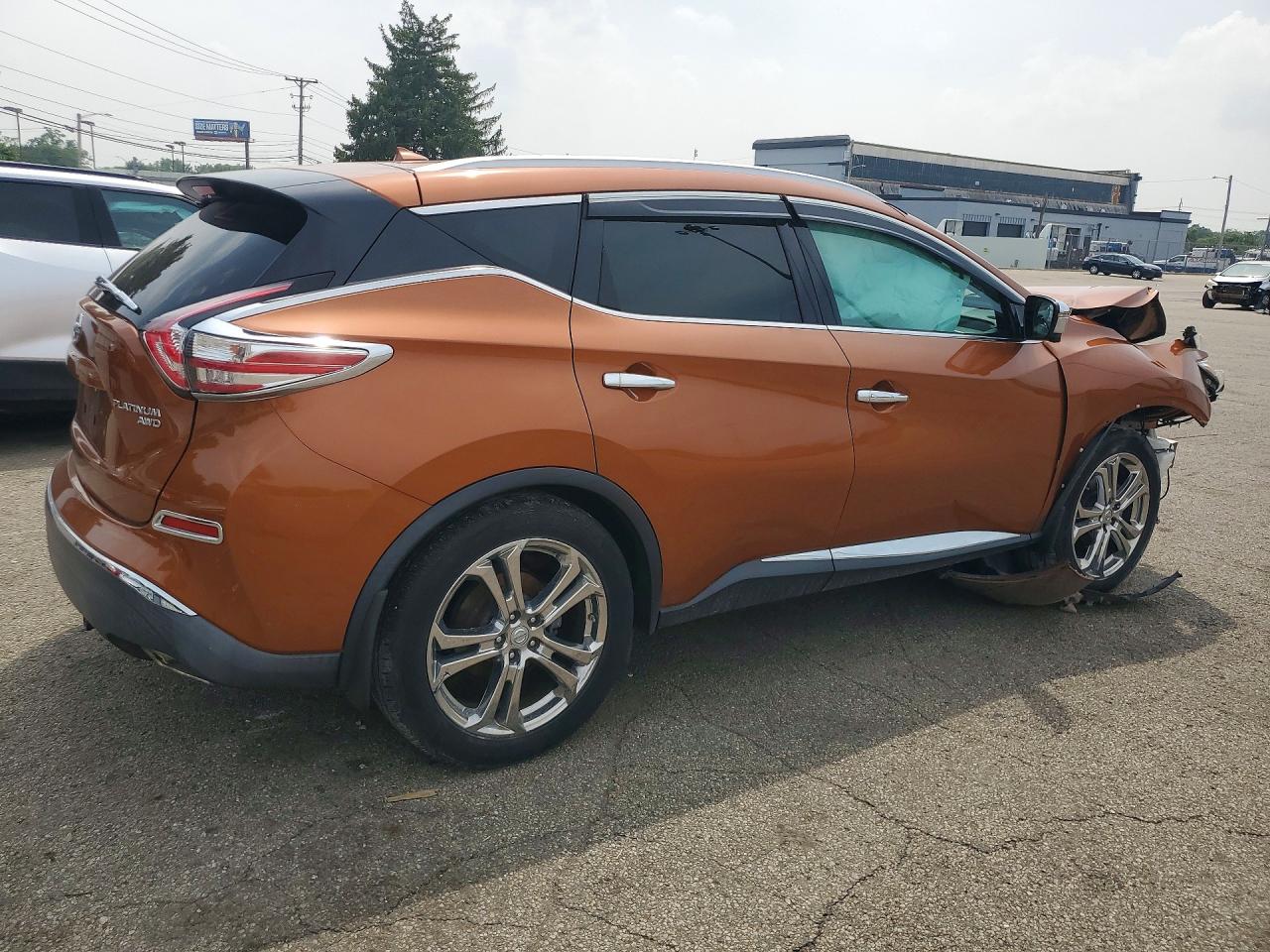 2015 NISSAN MURANO PLATINUM — снимка 3