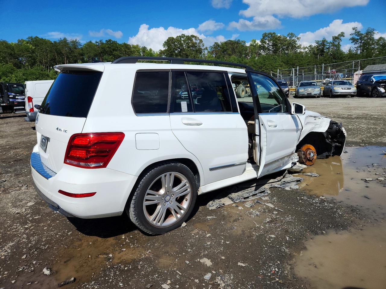 2014 MERCEDES-BENZ GLK 350 4MATIC — снимка 3
