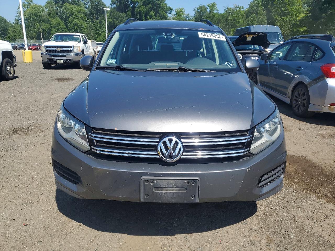 2016 VOLKSWAGEN TIGUAN S — снимка 5