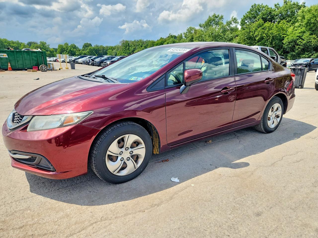 2015 HONDA CIVIC LX