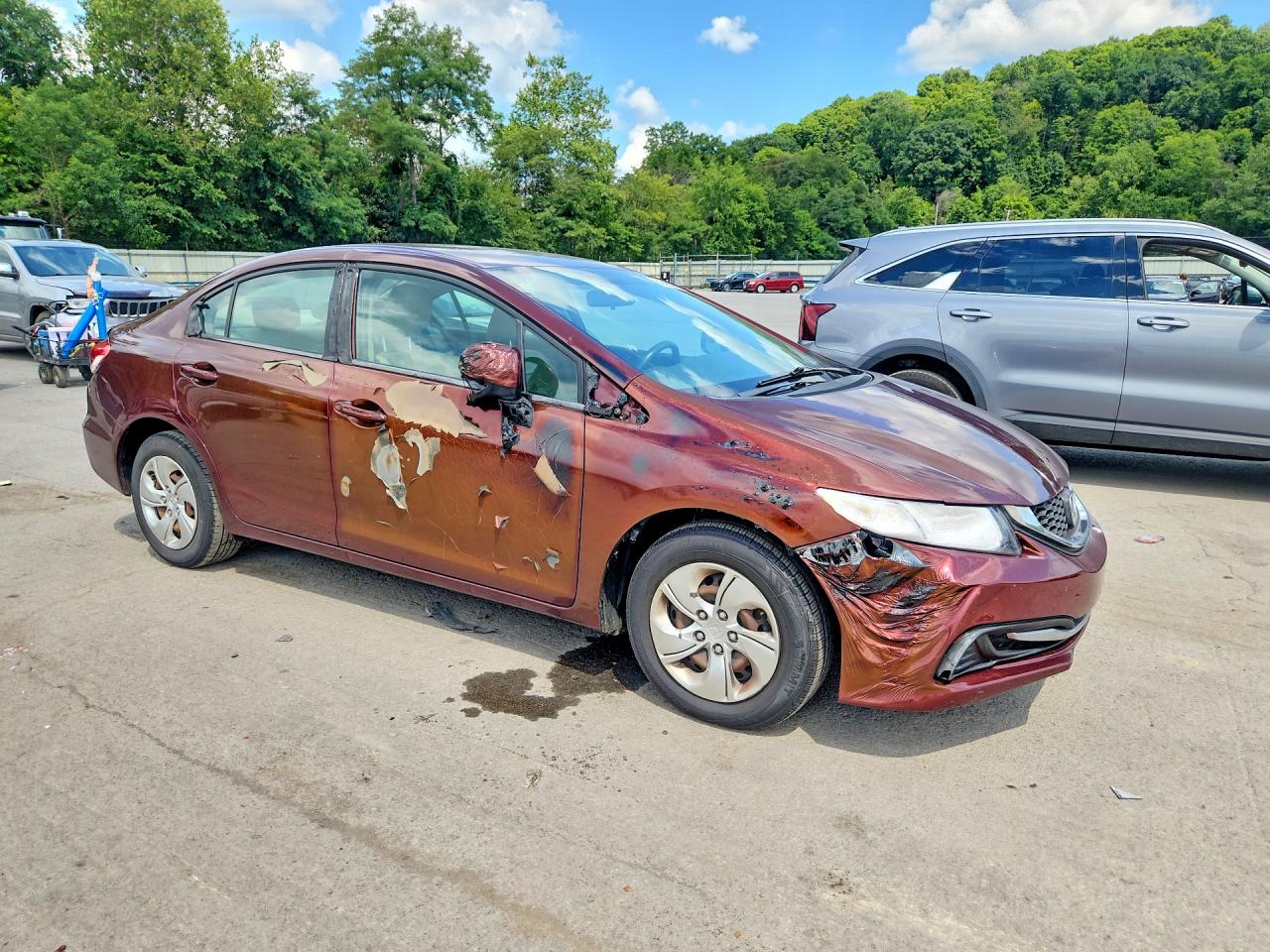 2015 HONDA CIVIC LX — снимка 4