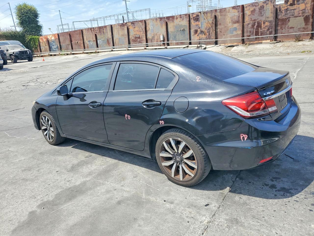 2015 HONDA CIVIC EXL — снимка 2