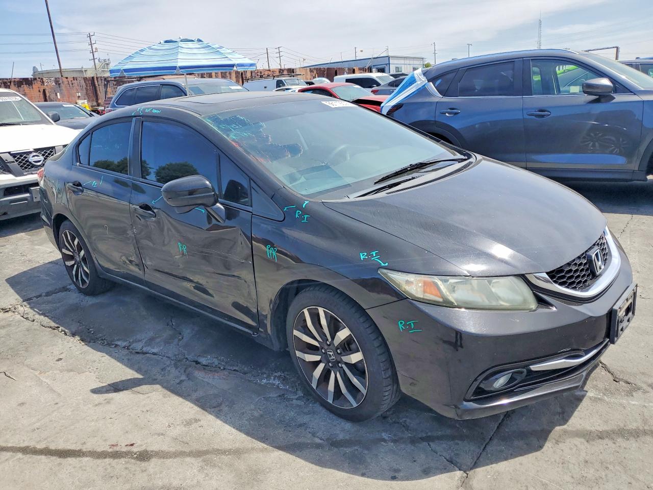 2015 HONDA CIVIC EXL — снимка 4