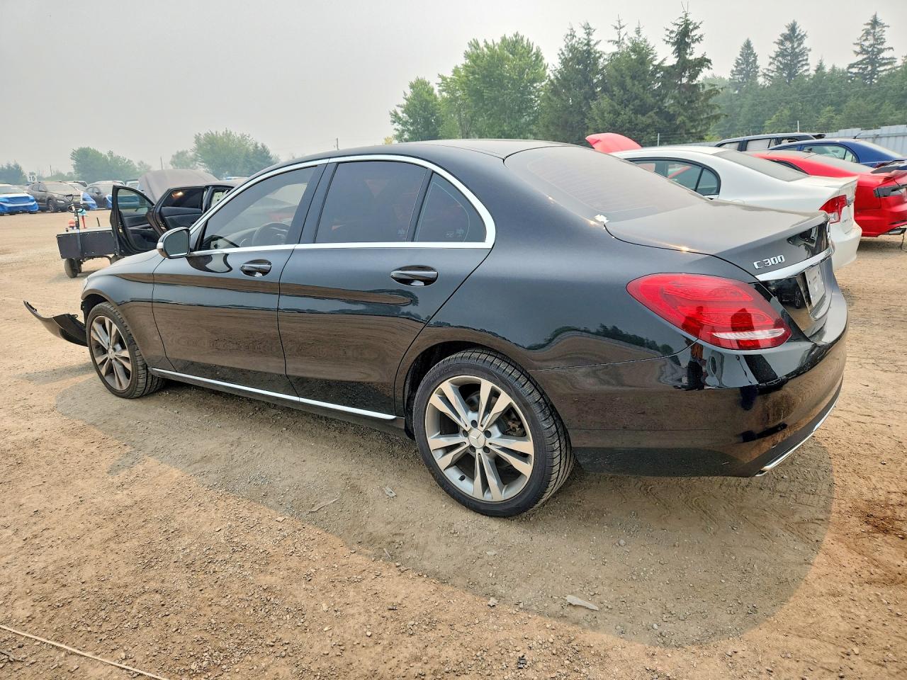2015 MERCEDES-BENZ C 300 4MATIC — снимка 2