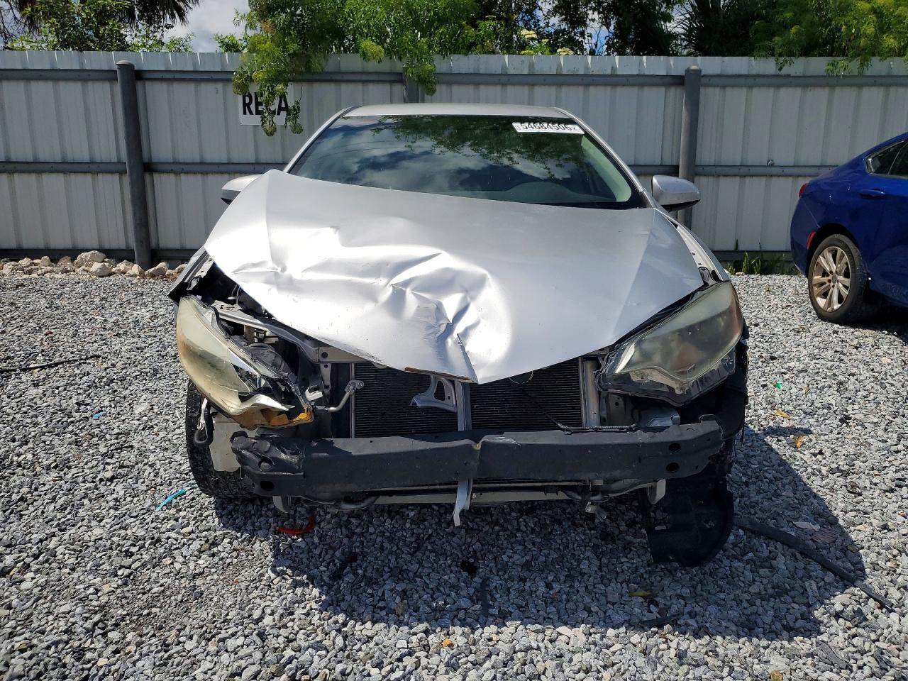 2015 TOYOTA COROLLA LE — снимка 5